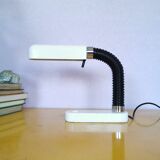 Flexible and adjustable lamp lacquered brass, 1970