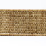 Long side table by Carl Aubock, flower bench, rattan, wicker, Austria, 1950s