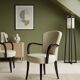 Paire de fauteuils Montbel Euforia 00121 en cuir – Made in Italy