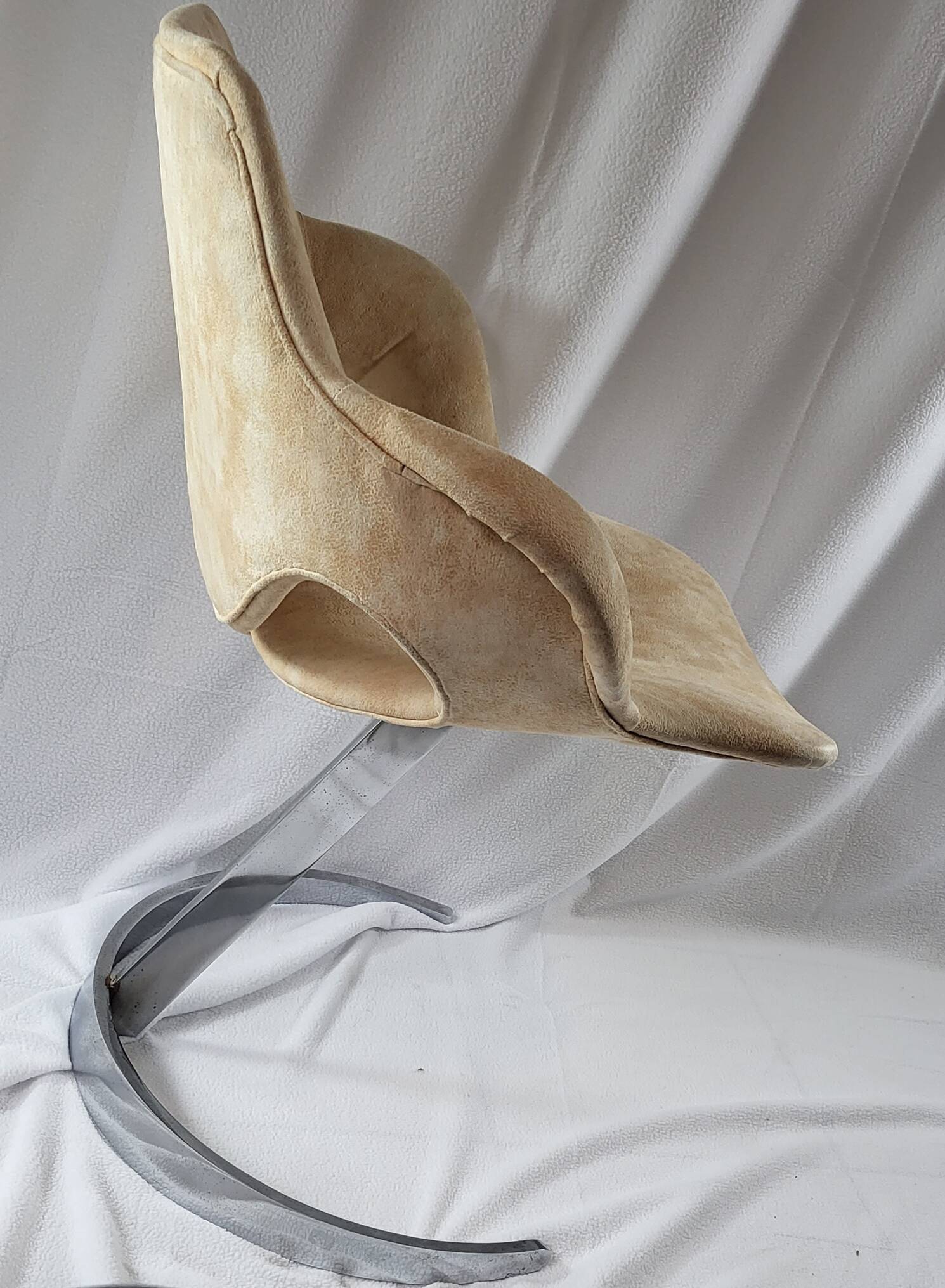 Euro Steel table and chair set 1970 Space Age