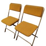 Pair of Lafuma folding chairs