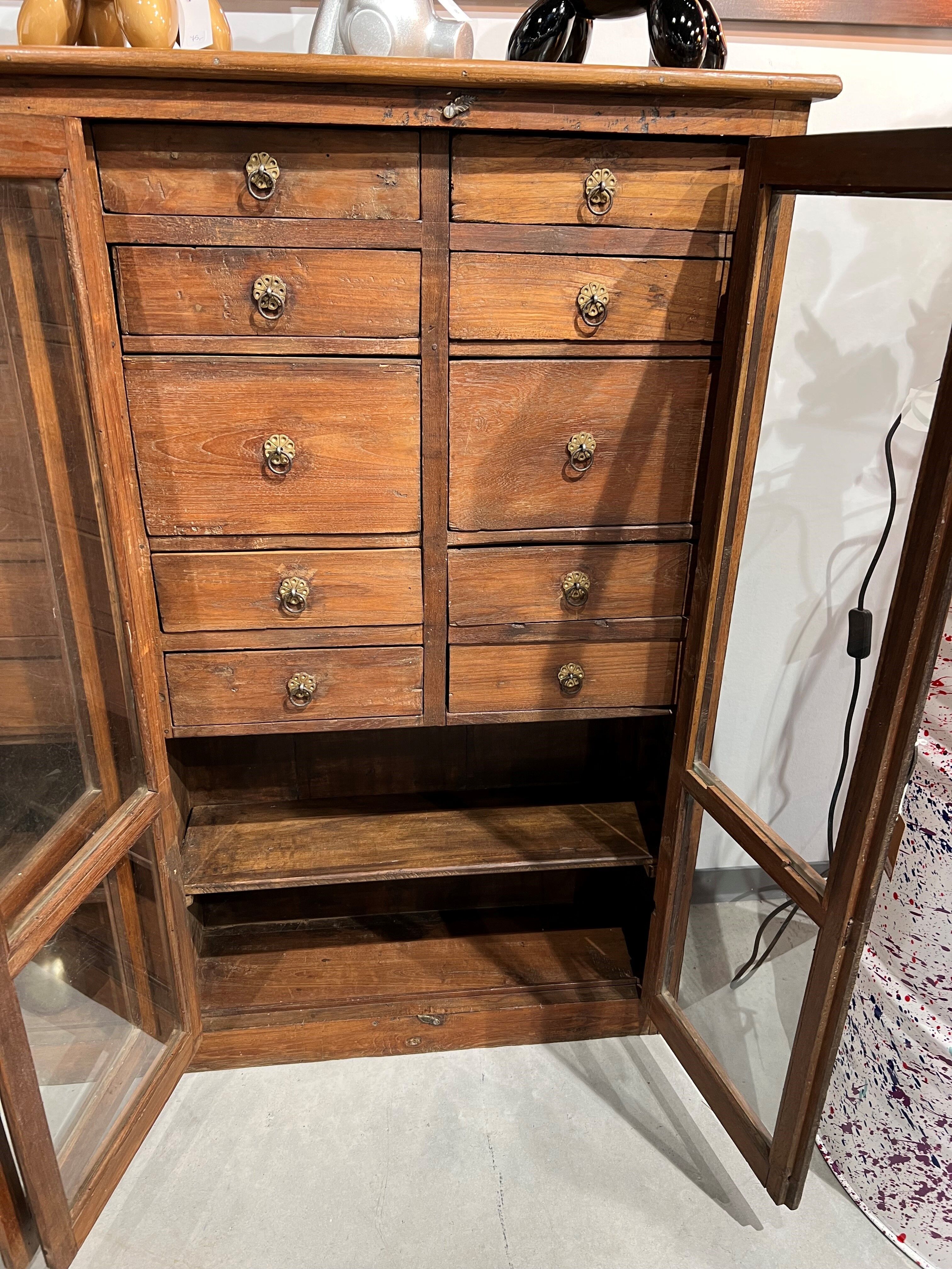 Teak glazed loom furniture