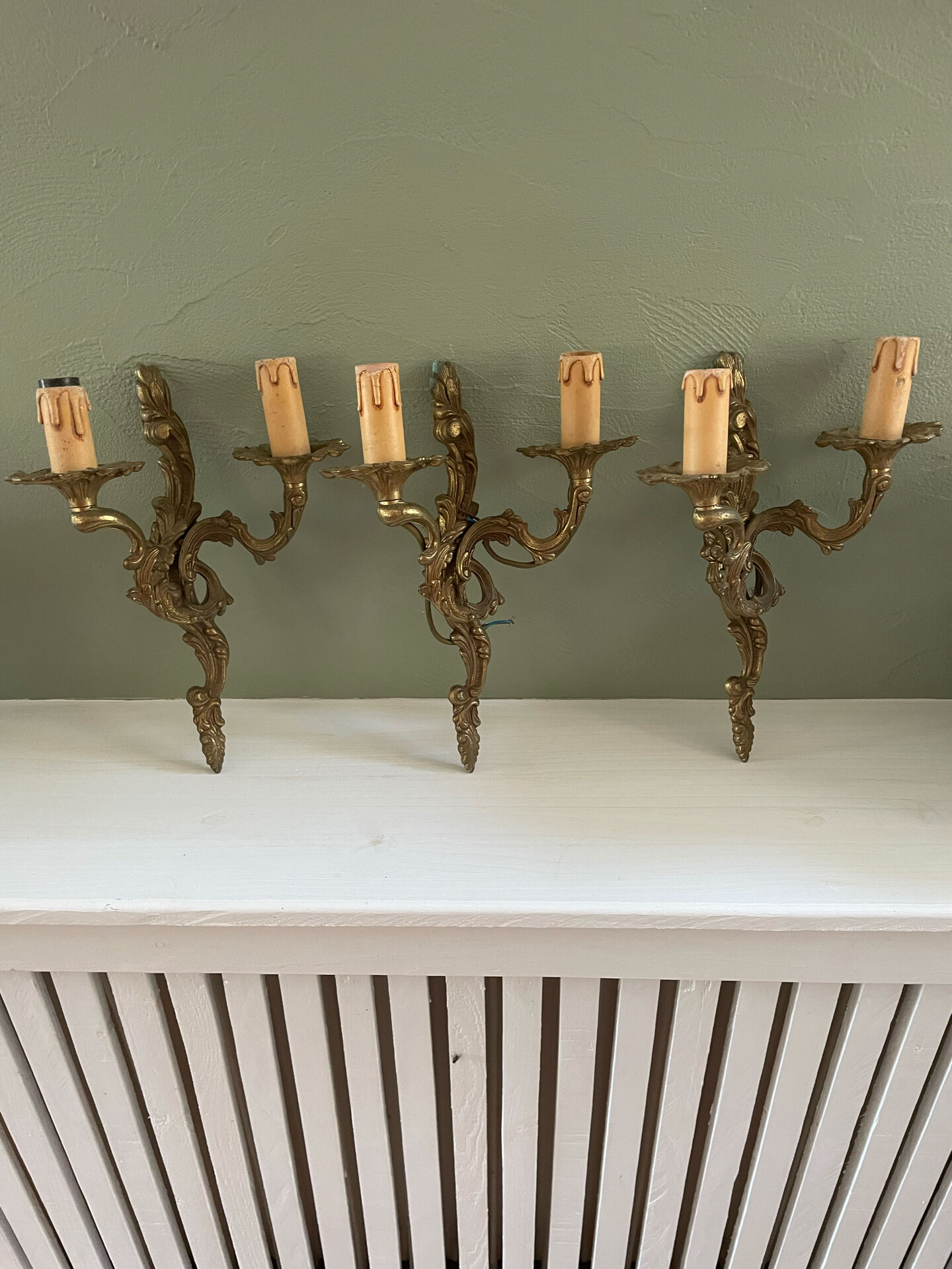 Napoleon style wall lights
