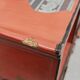 Antique bedside tables in lacquer with hand-painted decorations.