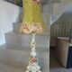 Antique lamp in Italian ceramic