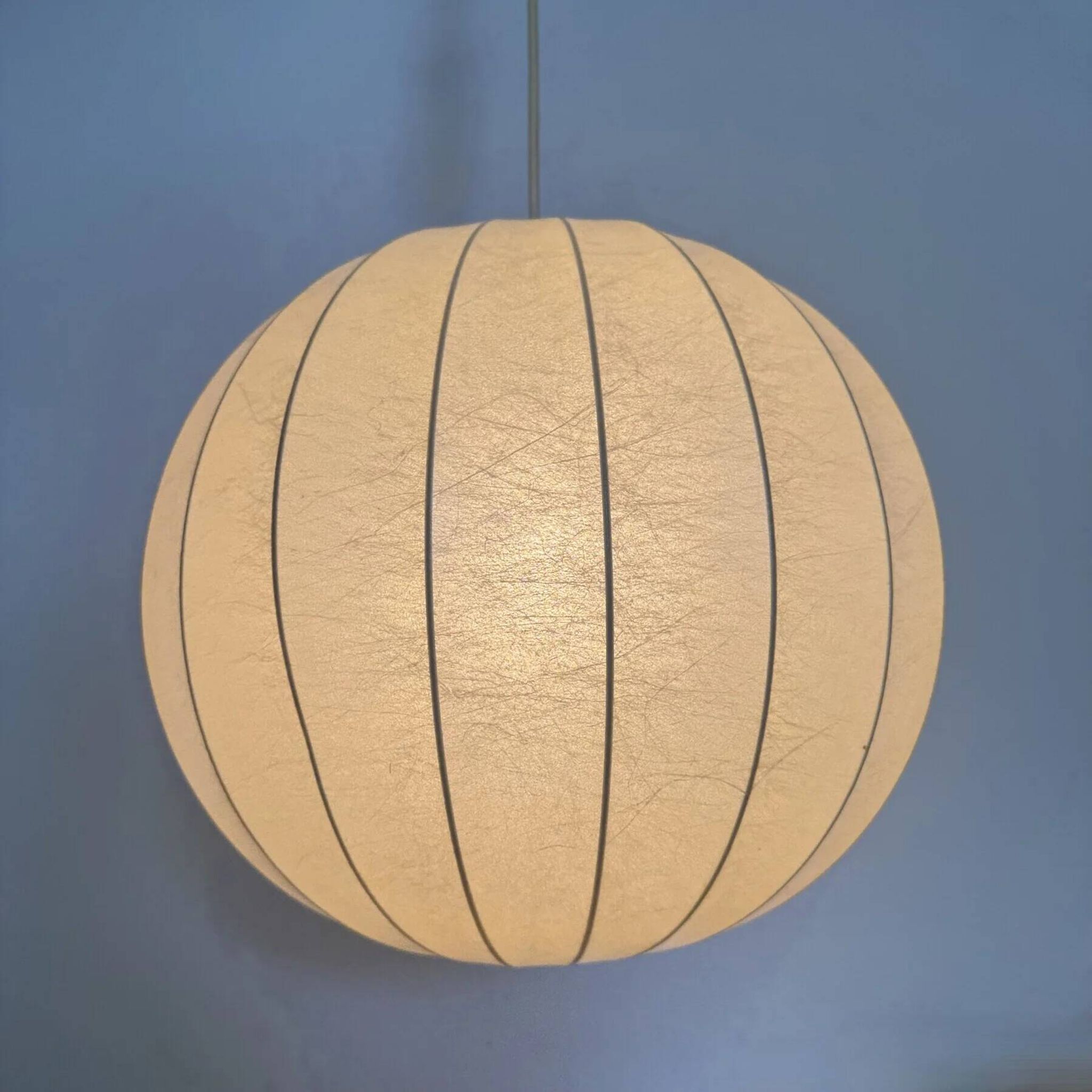 Cocoon hanging / pendant lamp, 1970s Germany