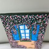 Colored oil painting