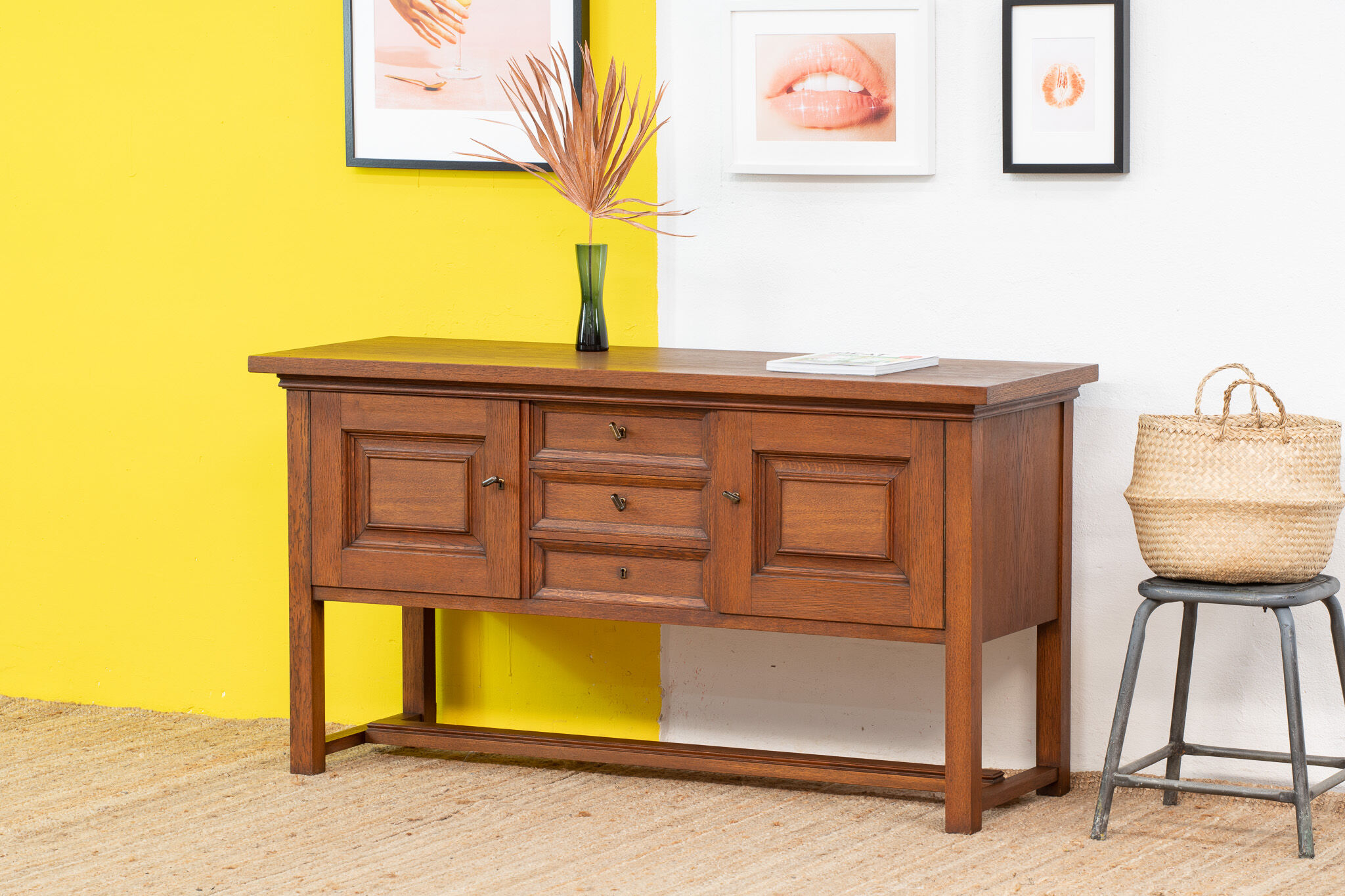 Vintage Scandinavian Sideboard – 150 cm