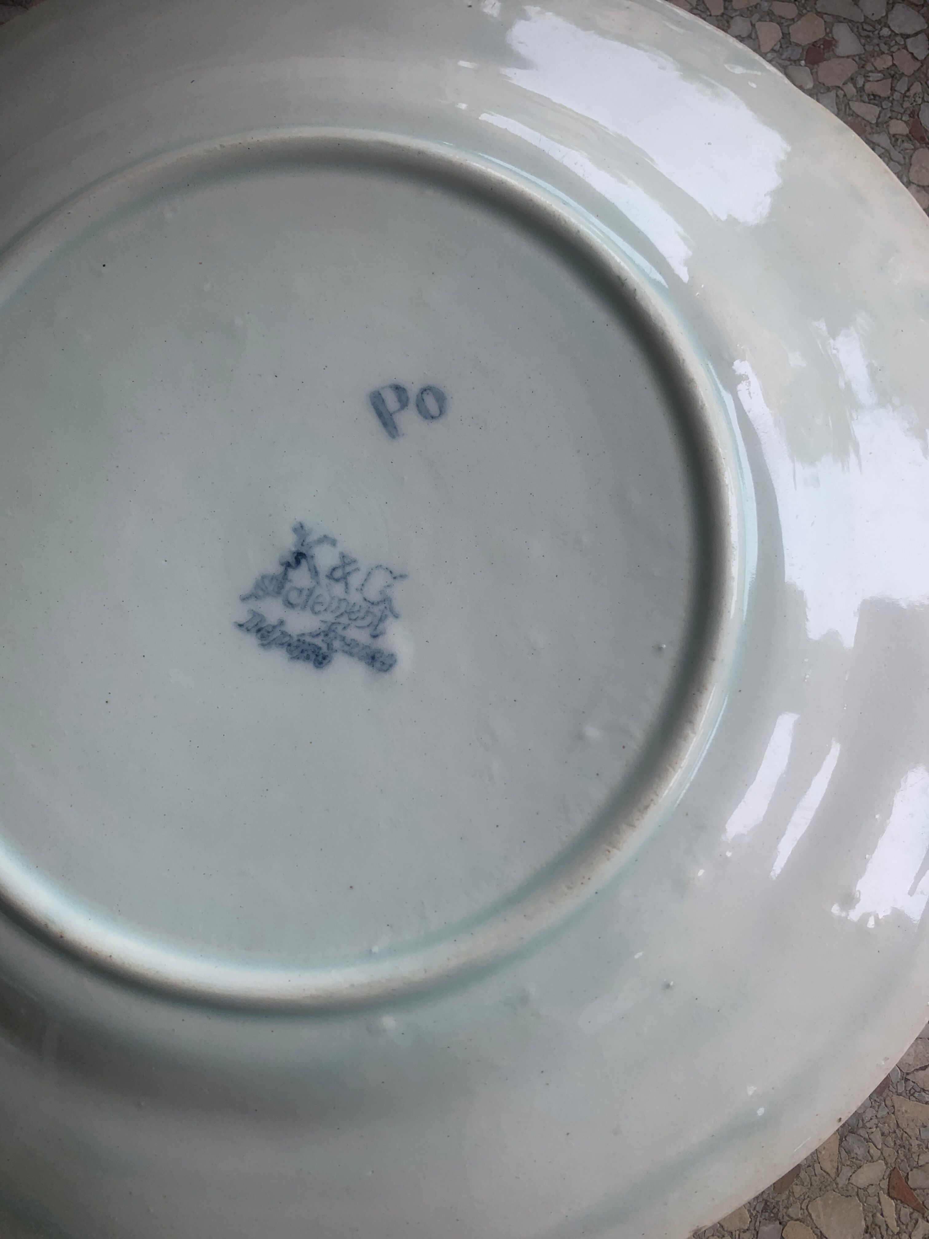 4 plates dabbling St Clement