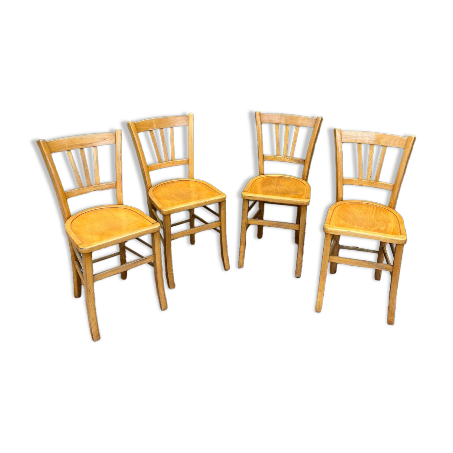 Four bistro chairs