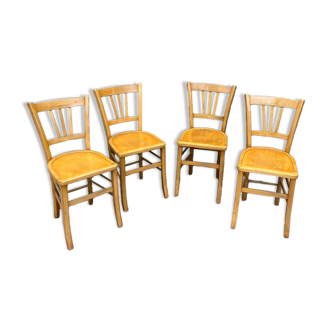 Four bistro chairs