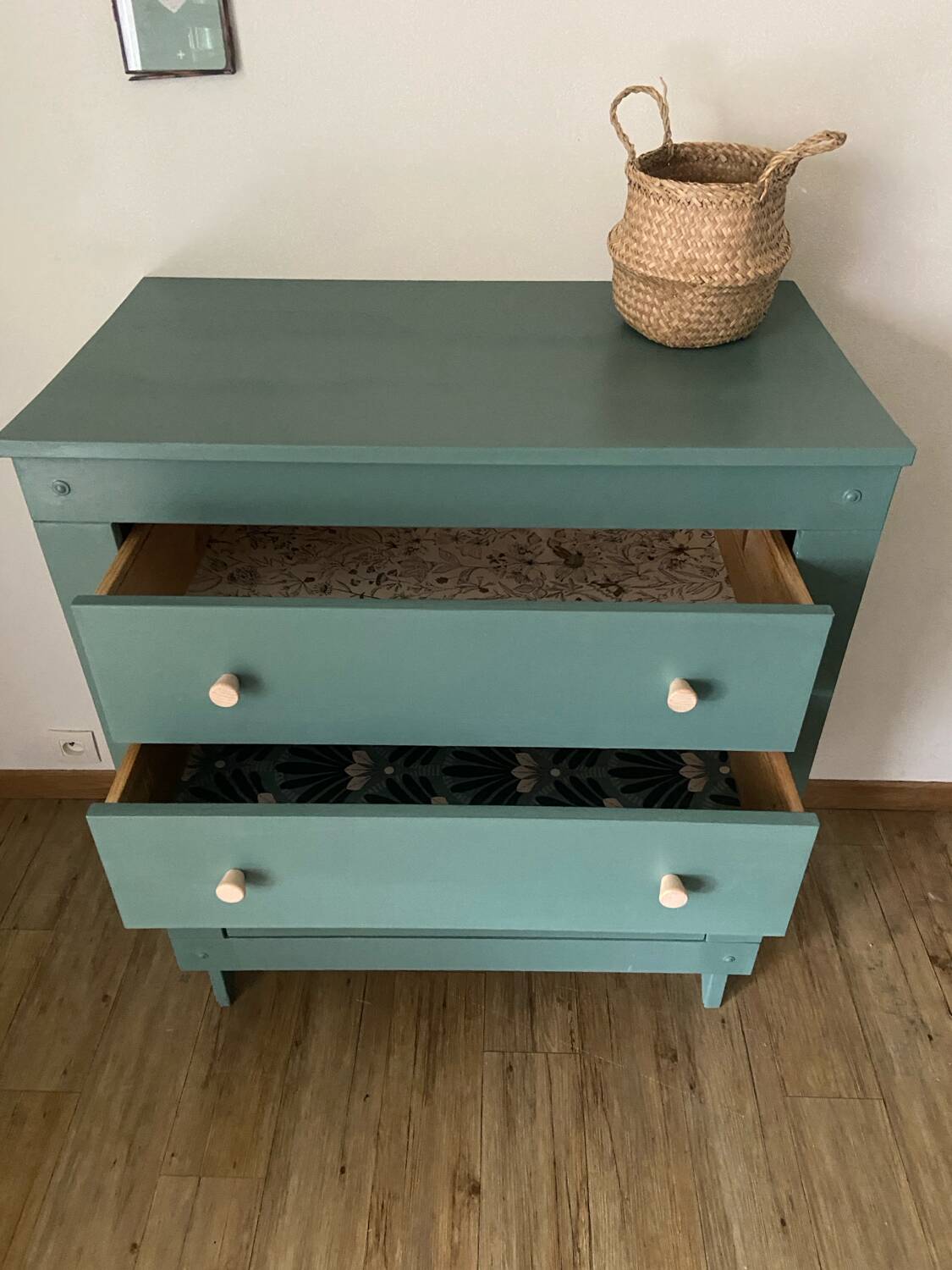 Commode en bois