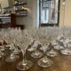 Beau lot de verres en cristal de Saint Louis