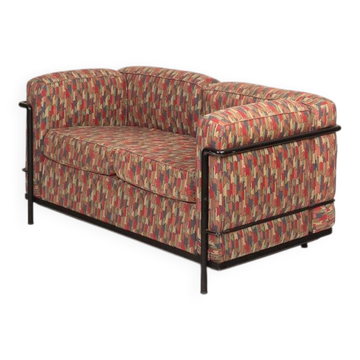LC2 sofa by Le Corbusier, Pierre Jeanneret and Charlotte Perriand for Cassina