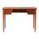 Scandinavian mahogany desk with brass handles