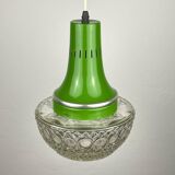Green suspension light in mid-century style by Targetti Sankey, 1960s.