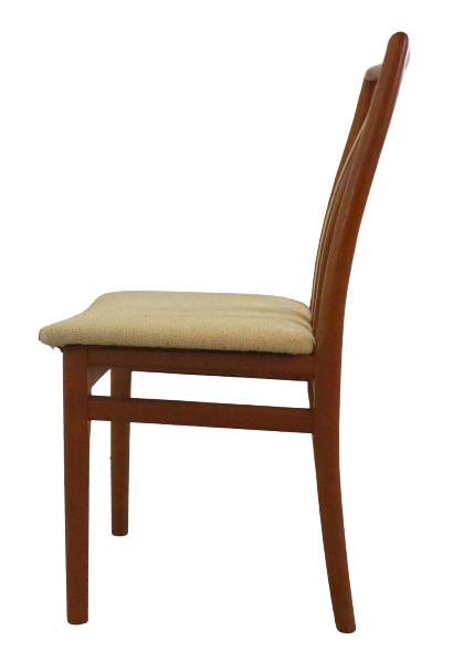 Set of 4 Danish design chairs 'Tuse'