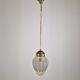 Italian Mazzega Murano Glass Pendant Lamp, 1970s