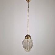 Italian Mazzega Murano Glass Pendant Lamp, 1970s