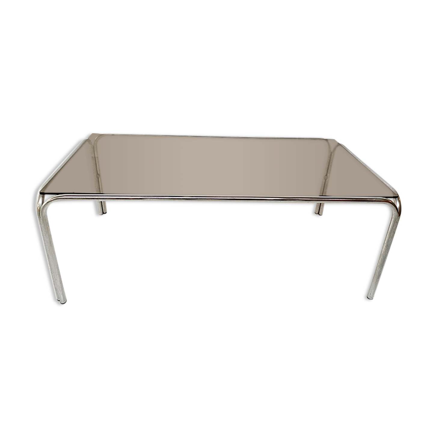 Coffee table smoked glass