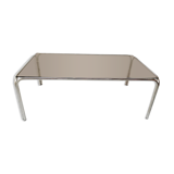 Coffee table smoked glass