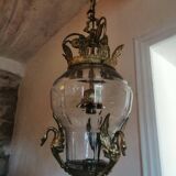 Chandelier, empire style lantern.