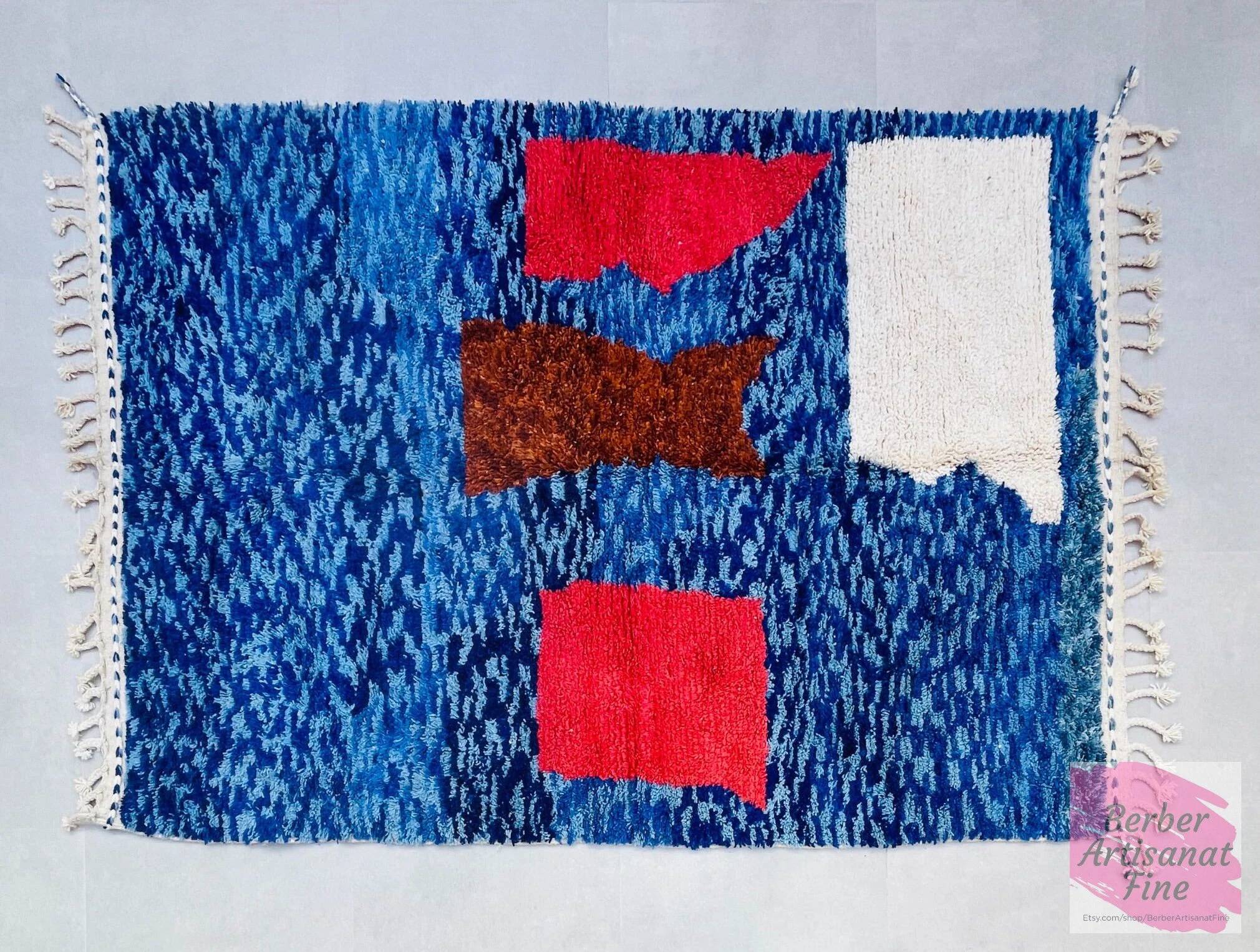 Tapis fait main traditionnal 250cmX150cm marocain