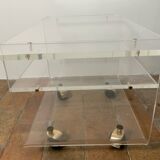 Plexiglass coffee table