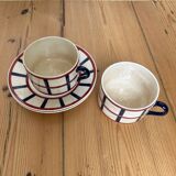 Set of 2 large “Béarn” cups
