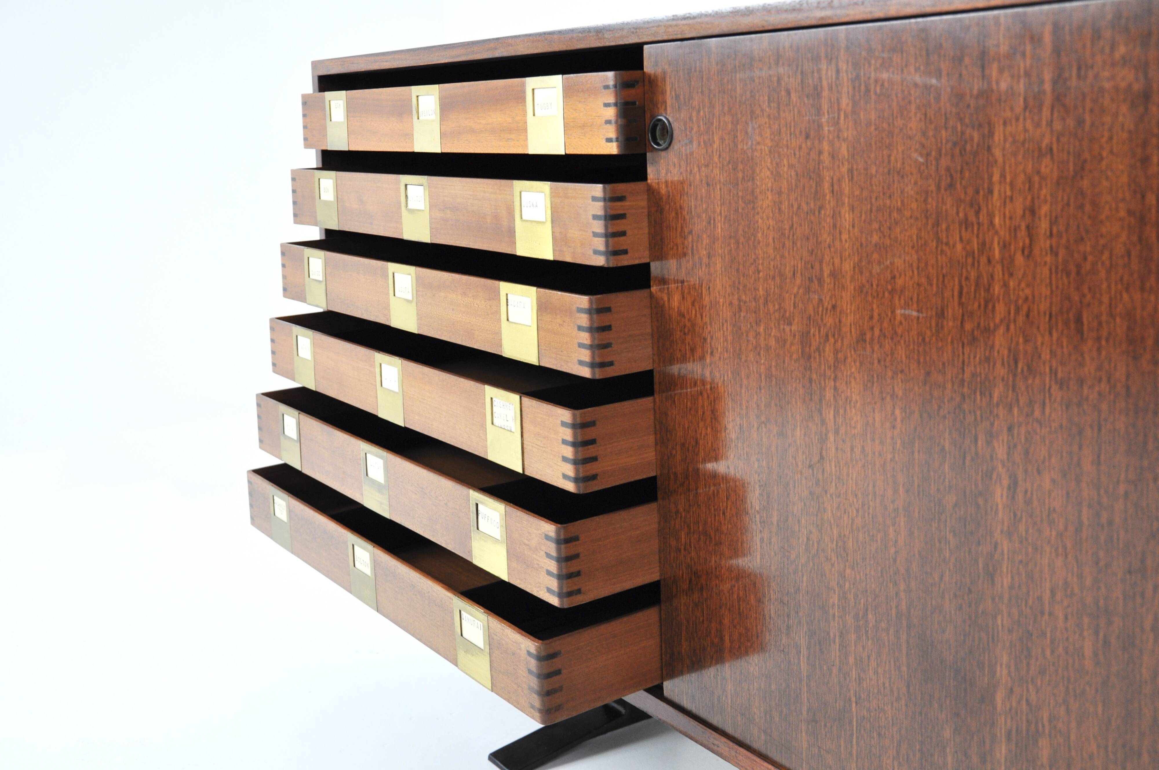 “se3” sideboard by osvaldo borsani for tecno, italy, 1960s