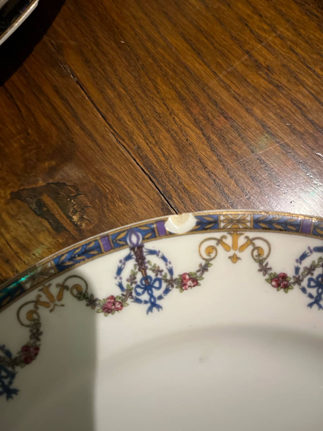 Limoges porcelain tableware set