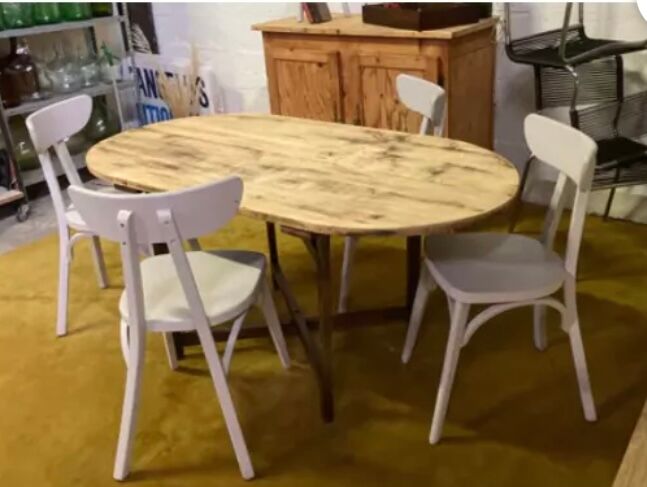 Raw wood table