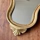 Miroir baroque doré style Louis XV taille S