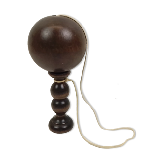 Bilboquet in dark wood 20 cm