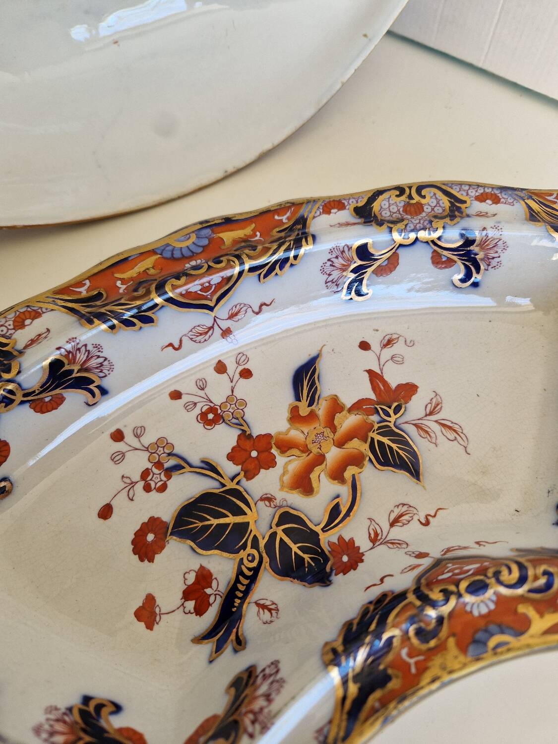 Set of 2 ceramic vegetable dishes, to be defined