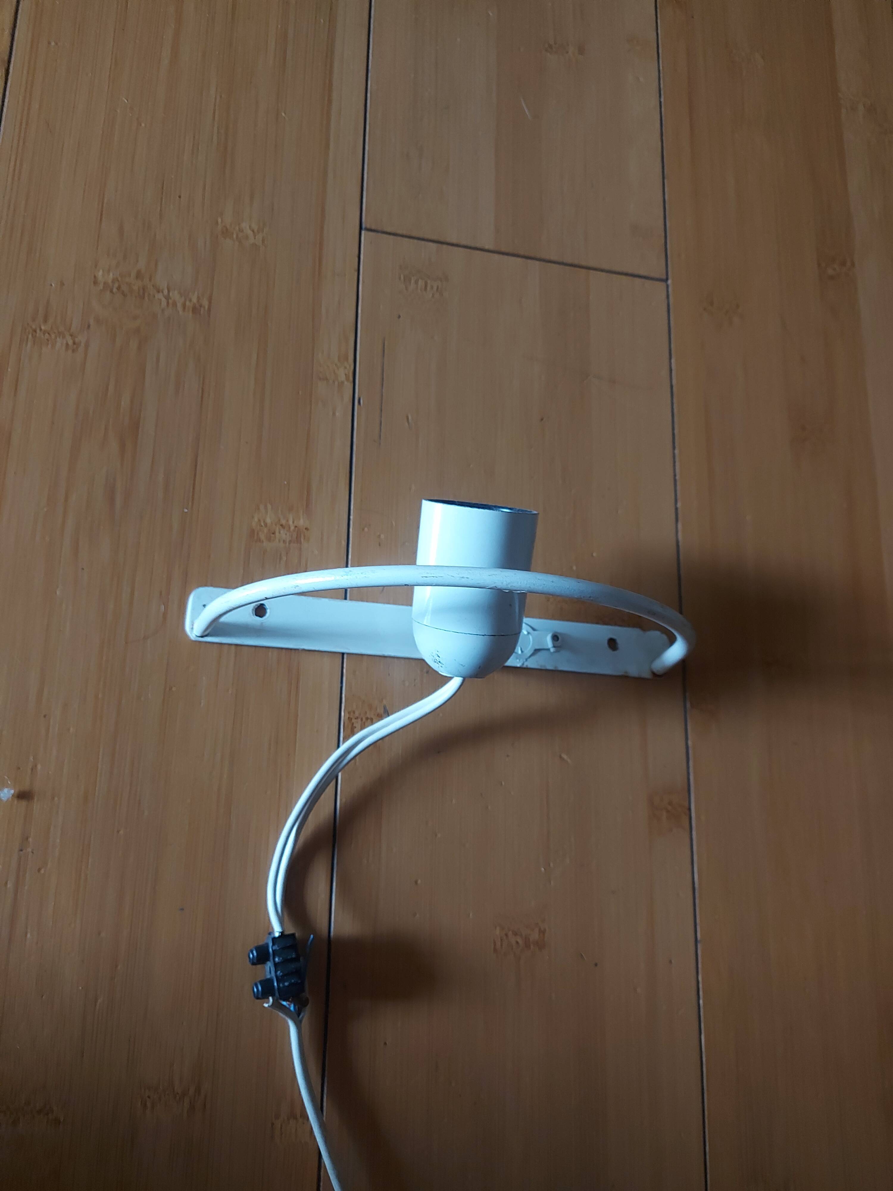 Murano wall lamp from the 70's, De Majo