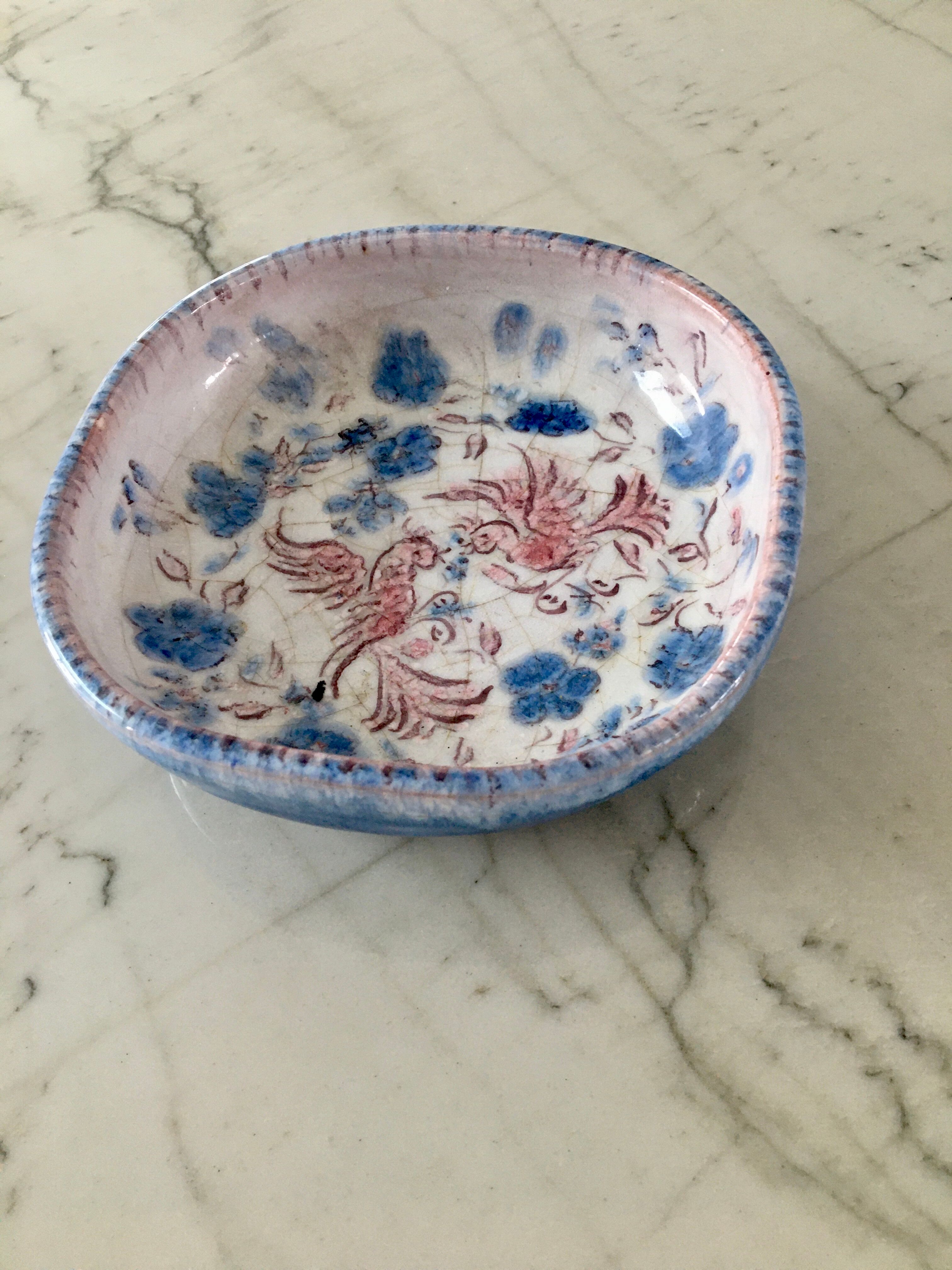 Empty dish pocket 1950 signed Édouard Cazaux