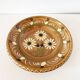 Large terracotta dish Alsace 1960