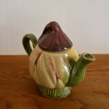 Small vintage earthenware teapot