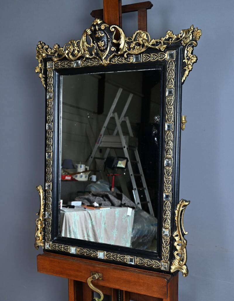 Miroir à Fronton, époque Napoléon III – 2ème moitié XIXe