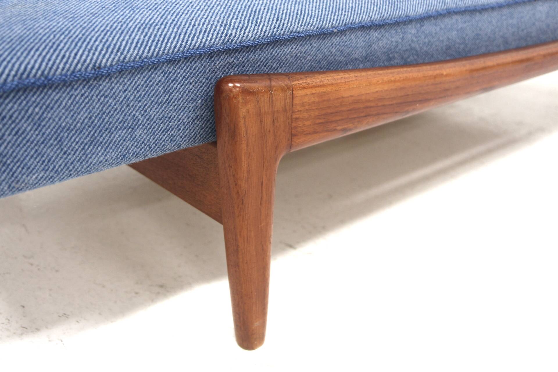 Scandinavian teak daybed, Ib Kofod Larsen, Jönköping, Sweden, 1960