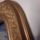 Large golden Louis Philippe mirror