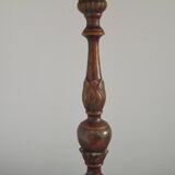 Antique 18th Century Church Altar Candlestick Converted to Table Lamp