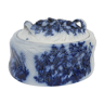 Blue and white ceramic terrine