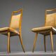 Mid-century modern dining chairs attributed to Ernst Martin Dettinger for Lucas Schnaidt, 1950s, set of 4