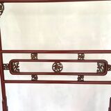 Chinese lacquered clothing holder