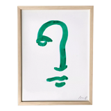 Illustration "Green Portrait 2"