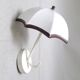 Ceramic wall lamp umbrella 70s