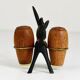 Set of salt and pepper shakers donkey Walter Bosse, Herta Baller, Austria, 1950s