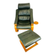 Kroken armchair and footstool by Nelo Möbel Sweden.